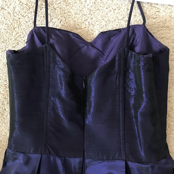 Vintage navy gown - Picture 4 of 4